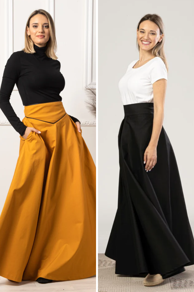 High Waist Victorian and Summer Skirt duo