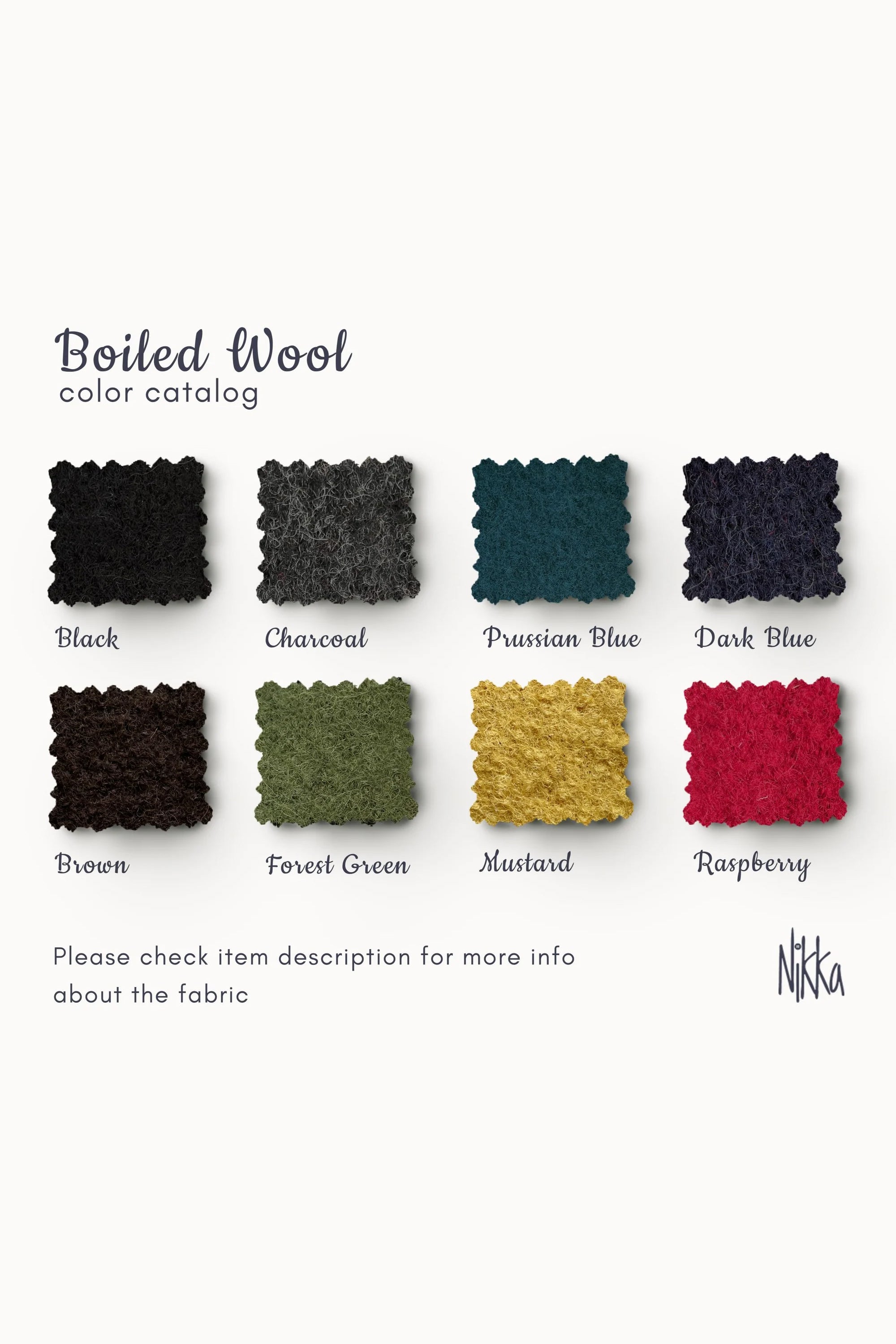 Color wool catalog
