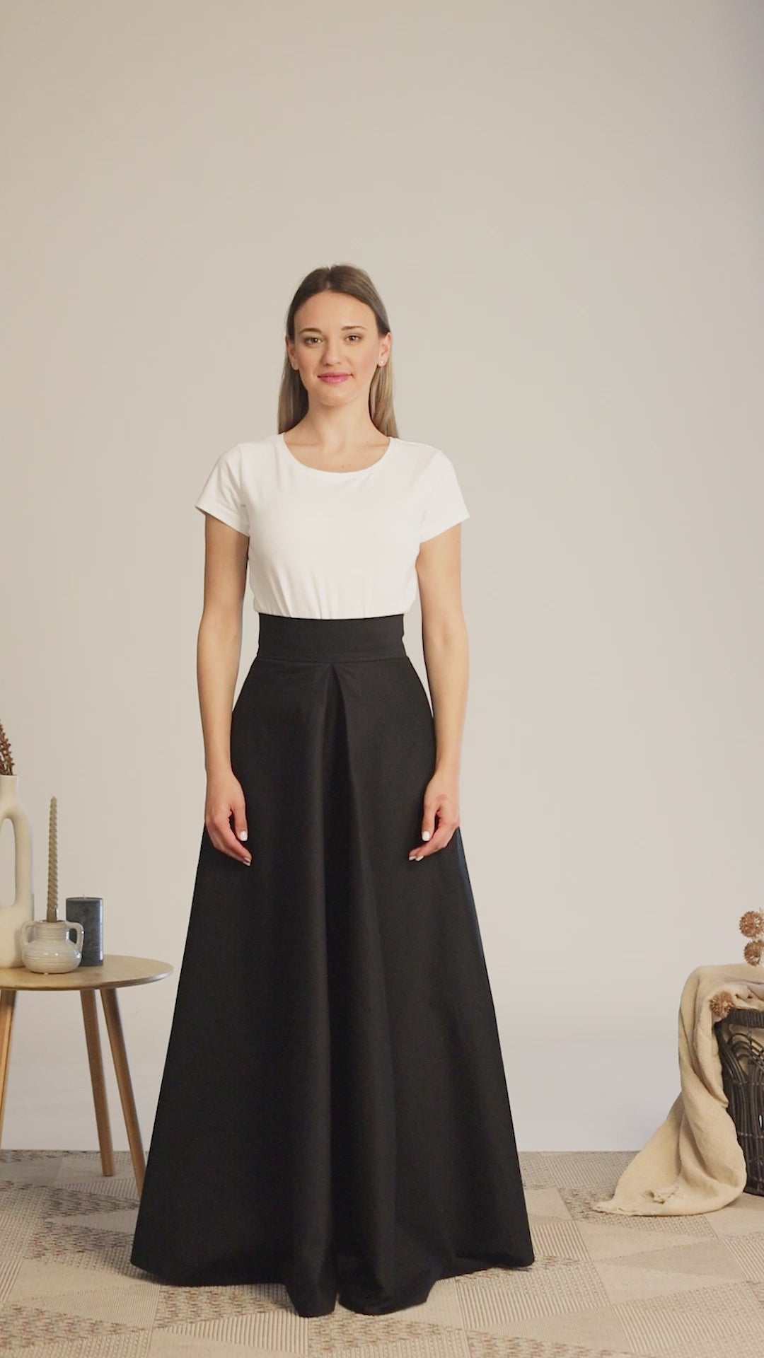 Complete design of Fit and Flare Summer Skirt