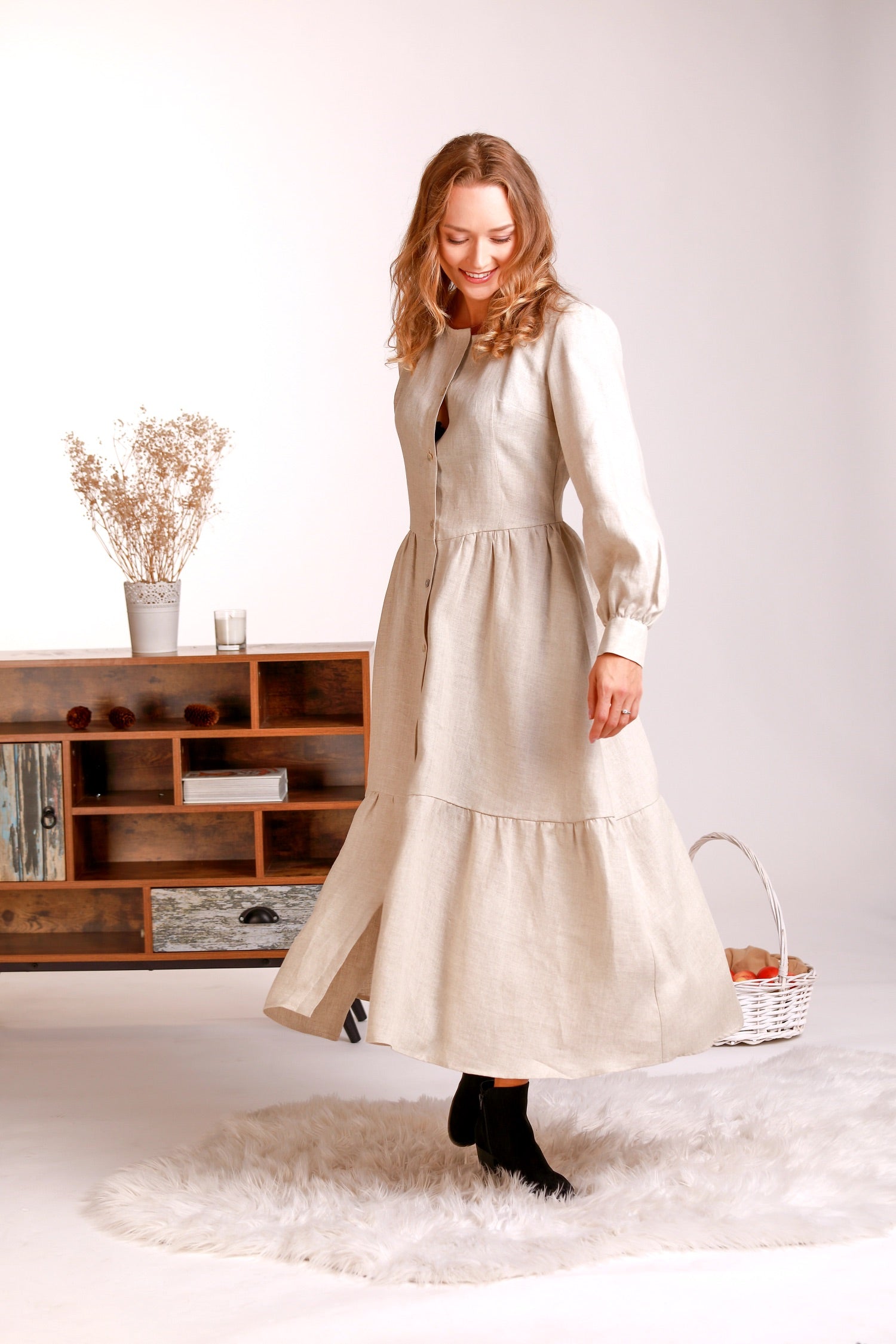 Upgrade your wardrobe with this linen dress from NikkaPlace | Effortless fashion for easy living