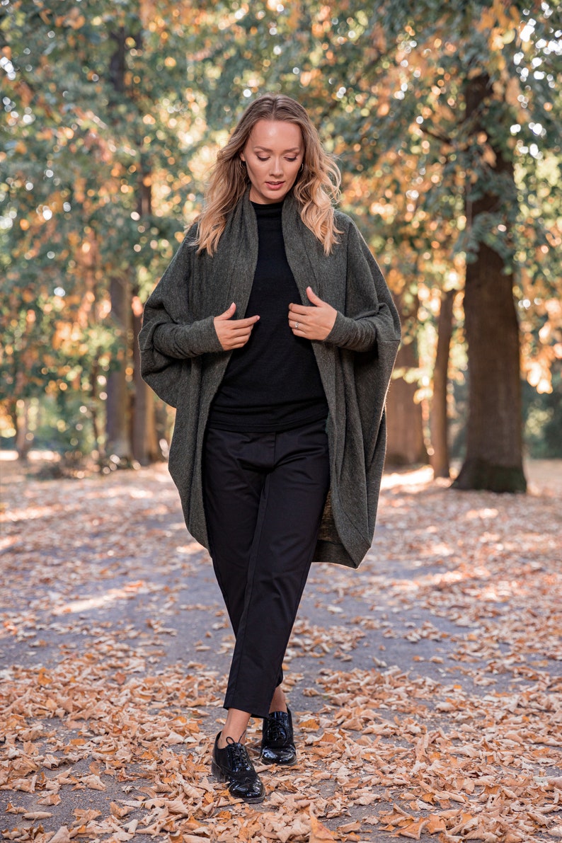 Midi length Soft Relaxed Cardigan - from Nikka Place | Effortless fashion for easy living