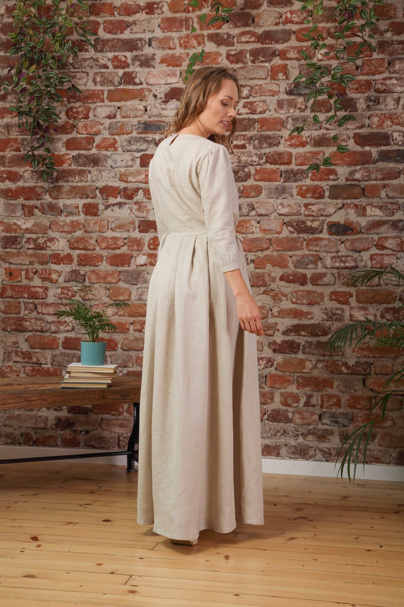 Comfortable Dark Blue Long Sleeve Maxi Dress - from Nikka Place | Effortless fashion for easy living